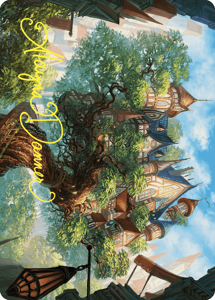 Edgewall Inn Art Card (Gold-Stamped Signature) [Wilds of Eldraine Art Series] | Gam3 Escape
