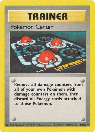 Pokemon Center (85/102) [Base Set Unlimited] | Gam3 Escape