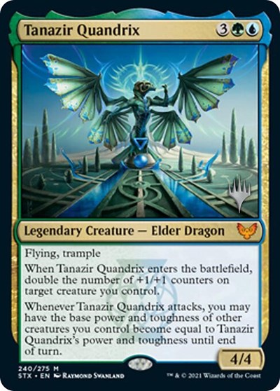 Tanazir Quandrix (Promo Pack) [Strixhaven: School of Mages Promos] | Gam3 Escape