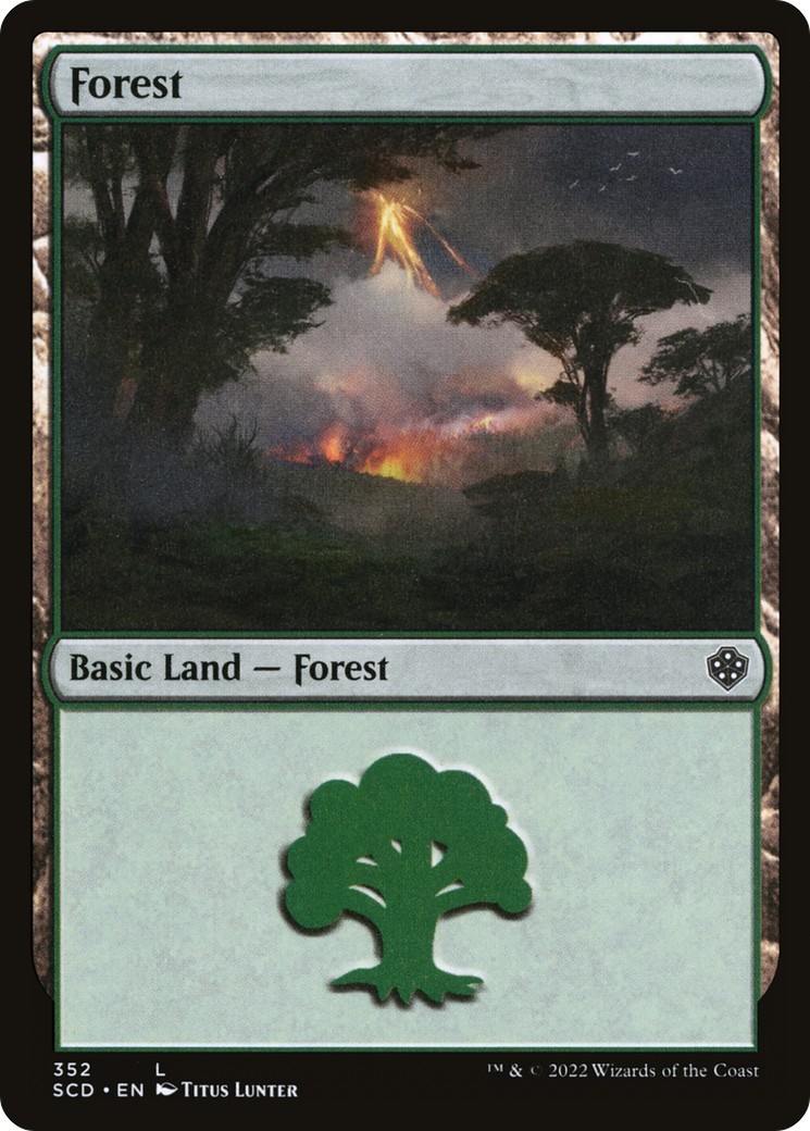 Forest (352) [Starter Commander Decks] | Gam3 Escape