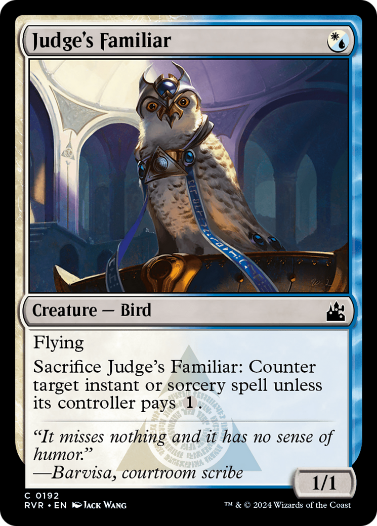 Judge's Familiar [Ravnica Remastered] | Gam3 Escape