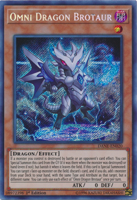 Omni Dragon Brotaur [DANE-EN020] Secret Rare | Gam3 Escape
