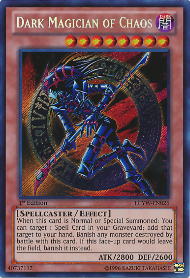 Dark Magician of Chaos [LCYW-EN026] Secret Rare | Gam3 Escape