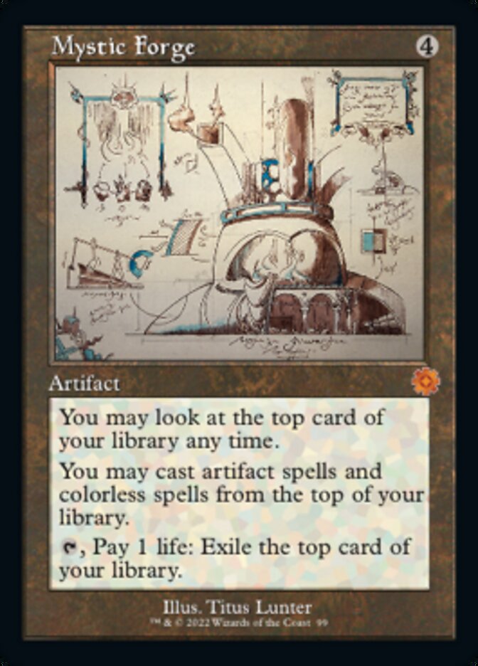 Mystic Forge (Retro Schematic) [The Brothers' War Retro Artifacts] | Gam3 Escape