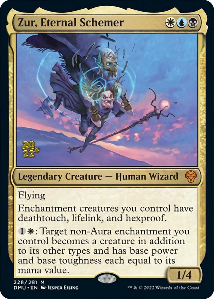 Zur, Eternal Schemer [Dominaria United Prerelease Promos] | Gam3 Escape