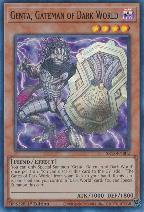 Genta, Gateman of Dark World [SR13-EN002] Super Rare | Gam3 Escape