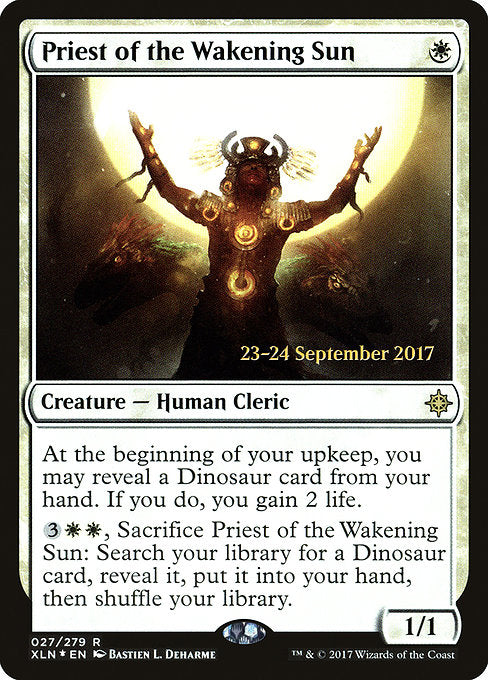 Priest of the Wakening Sun [Ixalan Promos] | Gam3 Escape
