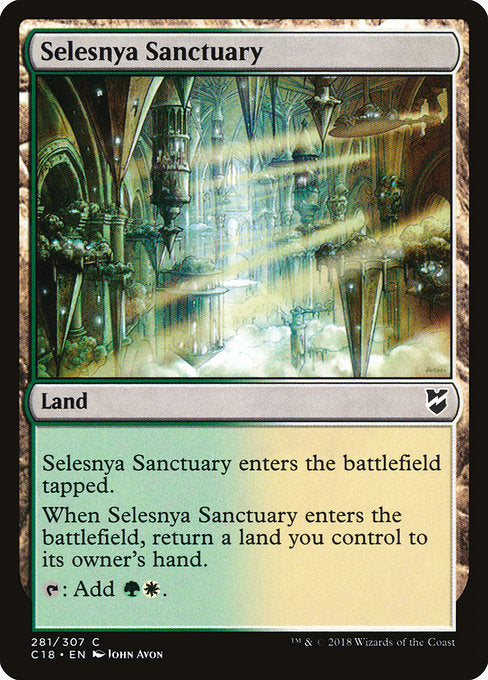 Selesnya Sanctuary [Commander 2018] | Gam3 Escape