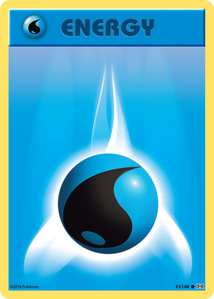 Water Energy (93/108) [XY: Evolutions] | Gam3 Escape
