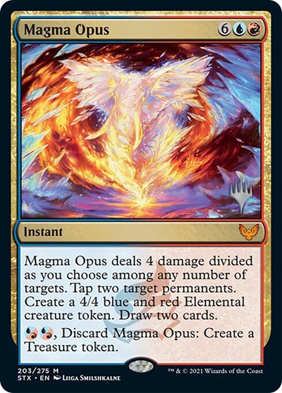 Magma Opus (Promo Pack) [Strixhaven: School of Mages Promos] | Gam3 Escape