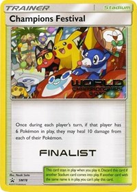 Champions Festival (SM78) (2017 Finalist) [Sun & Moon: Black Star Promos] | Gam3 Escape