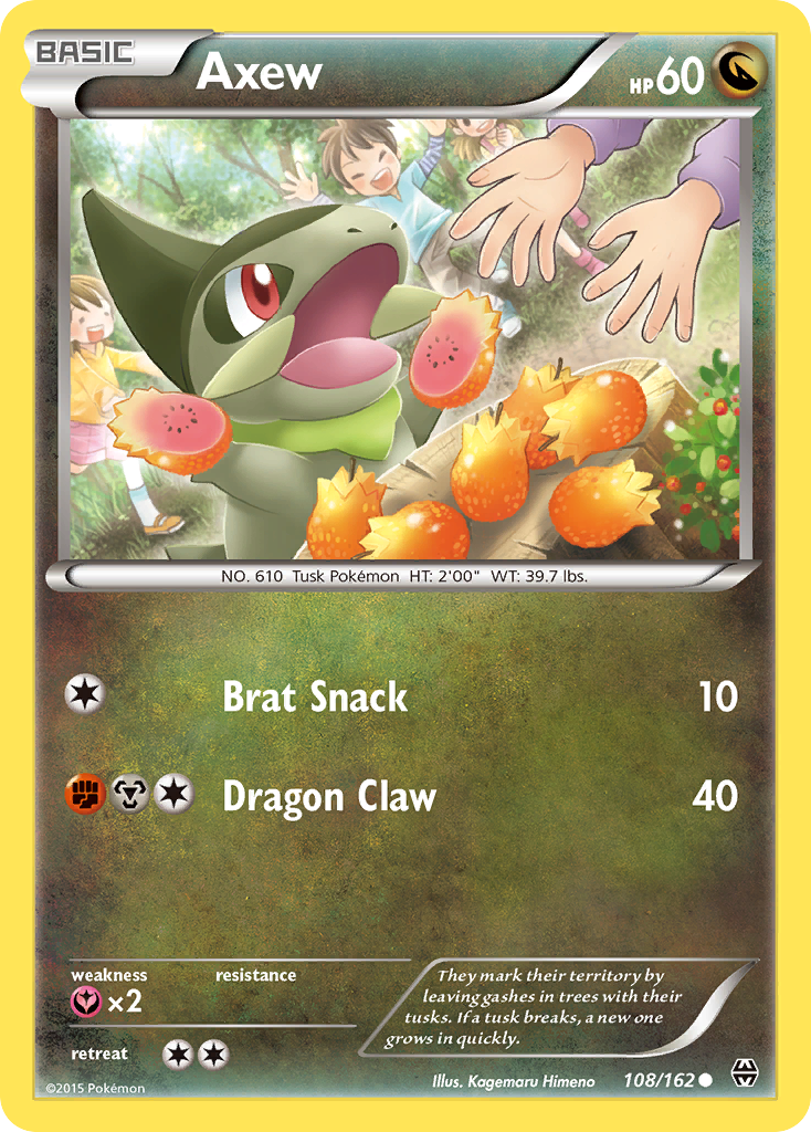 Axew (108/162) [XY: BREAKthrough] | Gam3 Escape