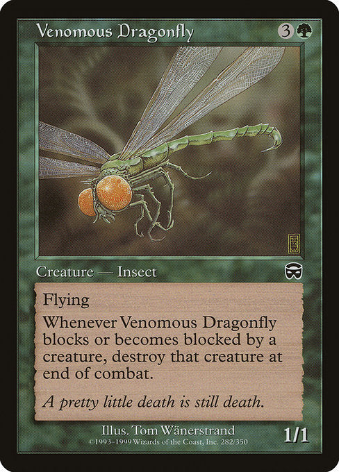 Venomous Dragonfly [Mercadian Masques] | Gam3 Escape