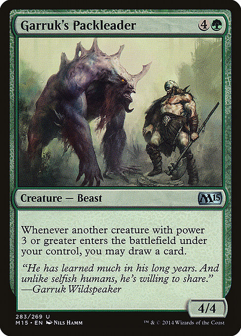 Garruk's Packleader [Magic 2015] | Gam3 Escape