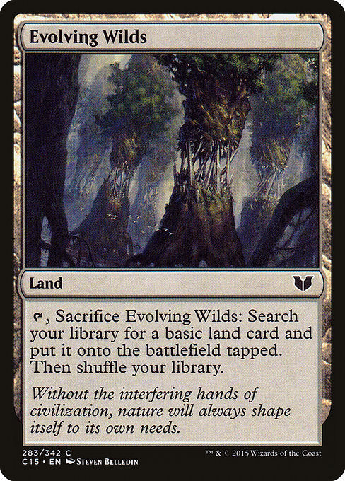 Evolving Wilds [Commander 2015] | Gam3 Escape