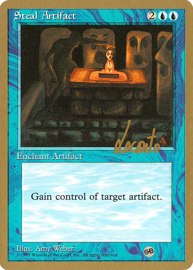 Steal Artifact (Michael Loconto) (SB) [Pro Tour Collector Set] | Gam3 Escape