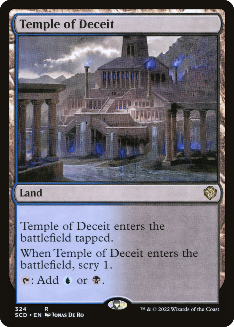 Temple of Deceit [Starter Commander Decks] | Gam3 Escape