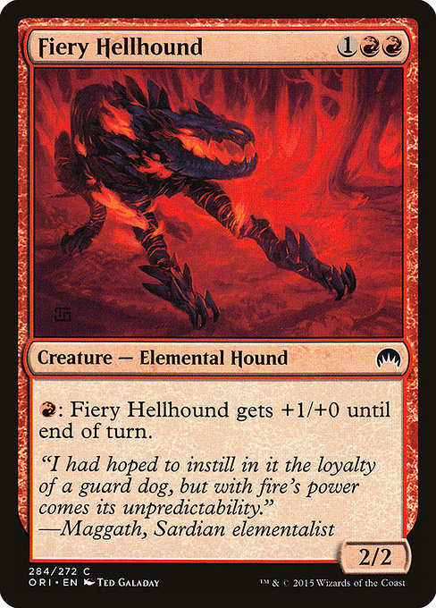 Fiery Hellhound [Magic Origins] | Gam3 Escape