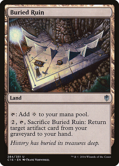 Buried Ruin [Commander 2016] | Gam3 Escape