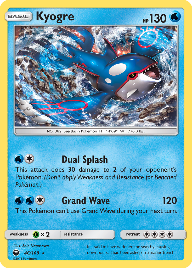 Kyogre (46/168) [Sun & Moon: Celestial Storm] | Gam3 Escape