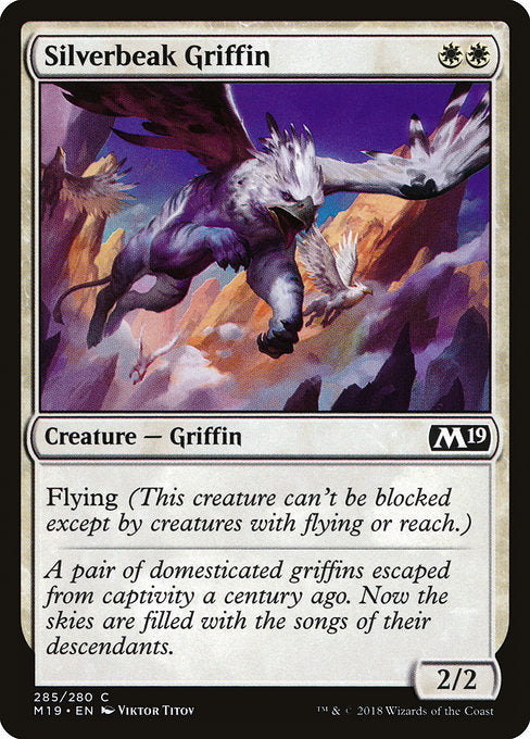 Silverbeak Griffin [Core Set 2019] | Gam3 Escape