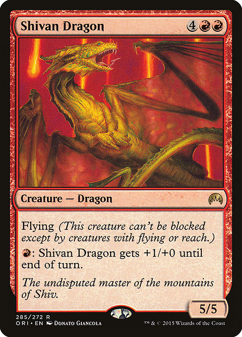 Shivan Dragon [Magic Origins] | Gam3 Escape