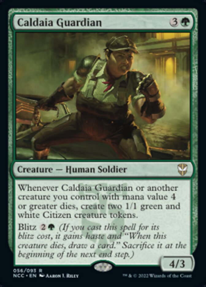 Caldaia Guardian [Streets of New Capenna Commander] | Gam3 Escape