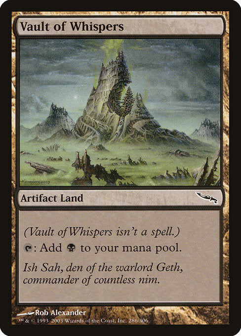 Vault of Whispers [Mirrodin] | Gam3 Escape