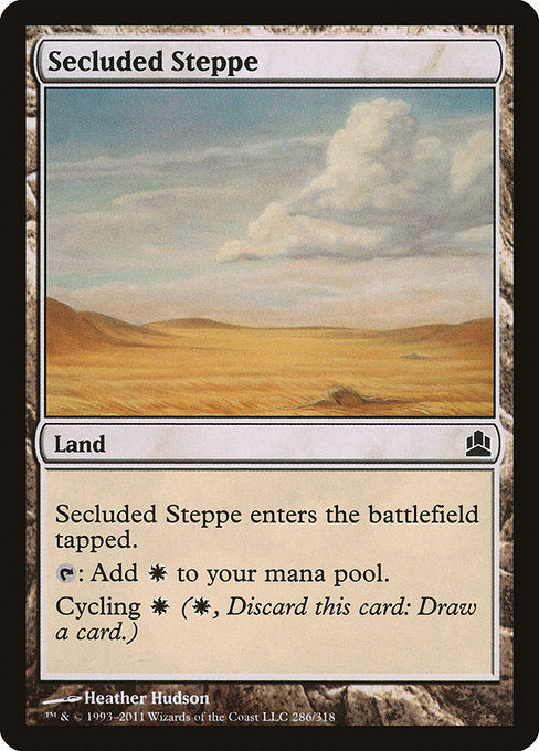 Secluded Steppe [Commander 2011] | Gam3 Escape