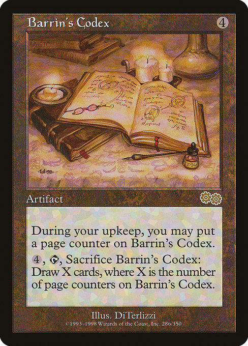 Barrin's Codex [Urza's Saga] | Gam3 Escape