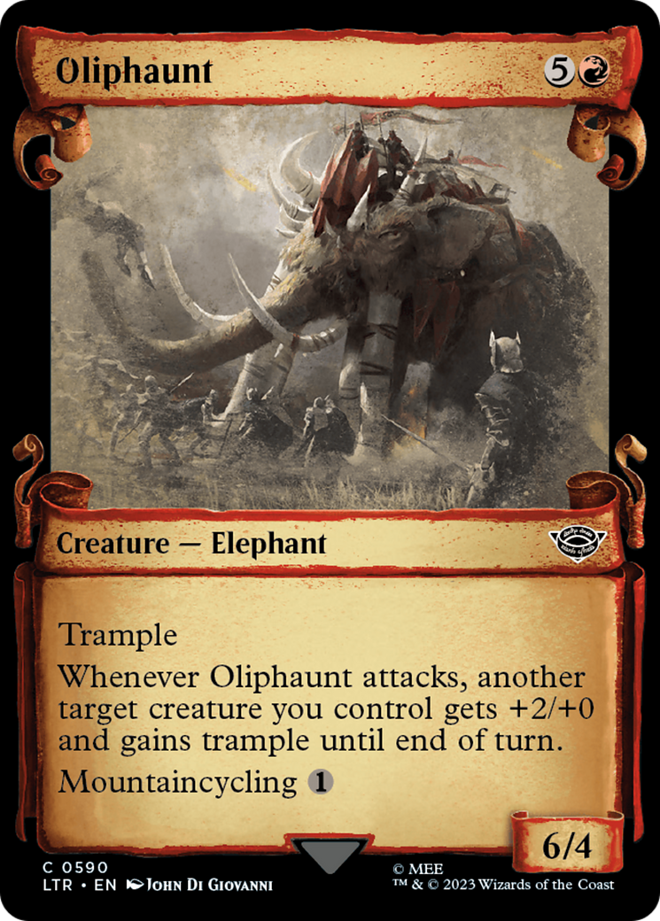 Oliphaunt [The Lord of the Rings: Tales of Middle-Earth Showcase Scrolls] | Gam3 Escape