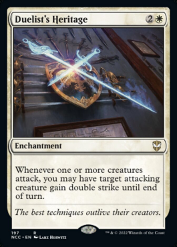 Duelist's Heritage [Streets of New Capenna Commander] | Gam3 Escape