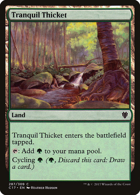 Tranquil Thicket [Commander 2017] | Gam3 Escape