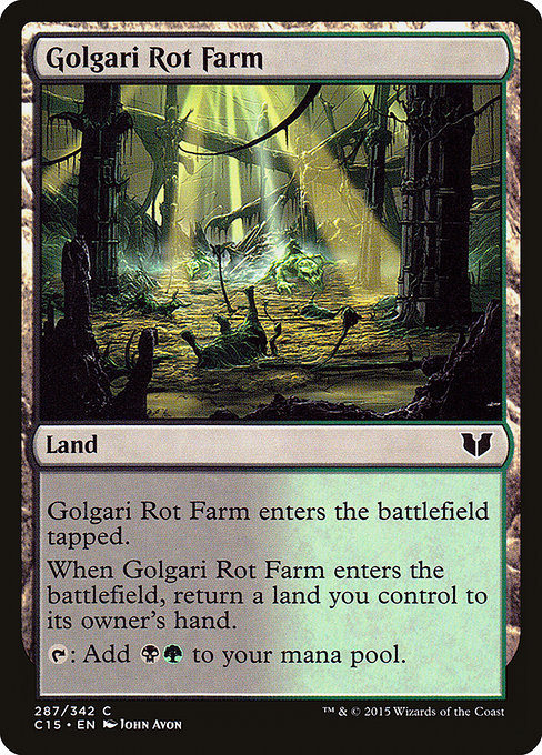 Golgari Rot Farm [Commander 2015] | Gam3 Escape