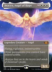 Avacyn, Angel of Hope (Borderless) [Double Masters] | Gam3 Escape