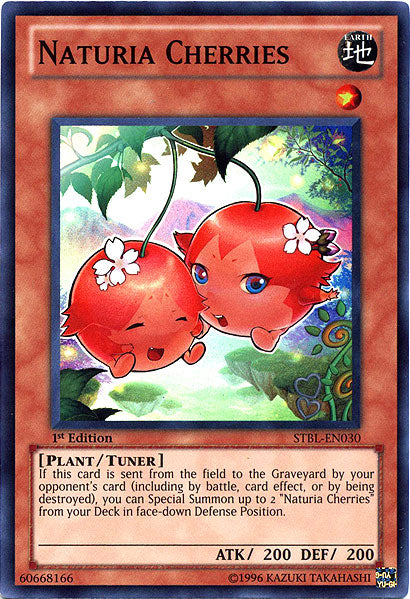 Naturia Cherries [STBL-EN030] Super Rare | Gam3 Escape