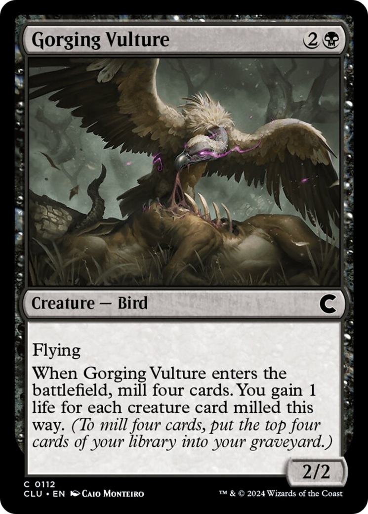 Gorging Vulture [Ravnica: Clue Edition] | Gam3 Escape