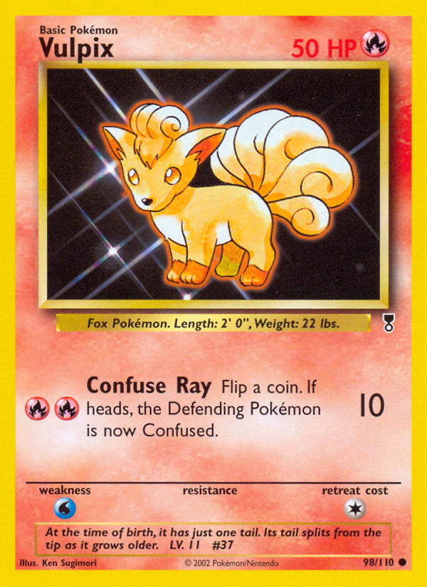 Vulpix (98/110) [Legendary Collection] | Gam3 Escape