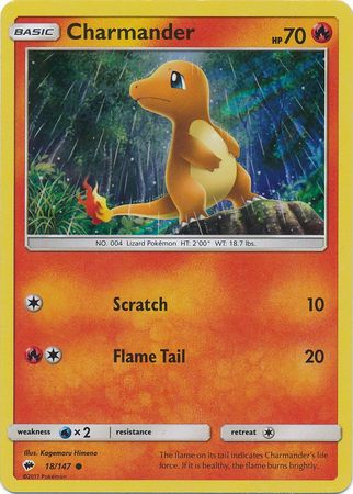 Charmander (18/147) (Premium Collection Promo) [Sun & Moon: Burning Shadows] | Gam3 Escape