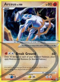 Arceus (AR8) [Platinum: Arceus] | Gam3 Escape