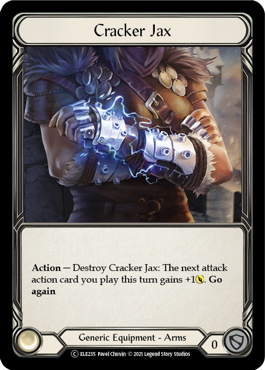 Cracker Jax [U-ELE235] Unlimited Rainbow Foil | Gam3 Escape