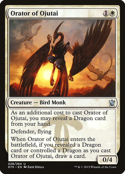 Orator of Ojutai [Dragons of Tarkir] | Gam3 Escape