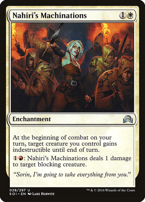 Nahiri's Machinations [Shadows over Innistrad] | Gam3 Escape