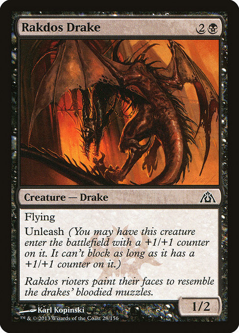 Rakdos Drake [Dragon's Maze] | Gam3 Escape