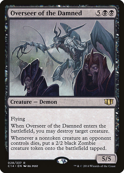 Overseer of the Damned [Commander 2014] | Gam3 Escape