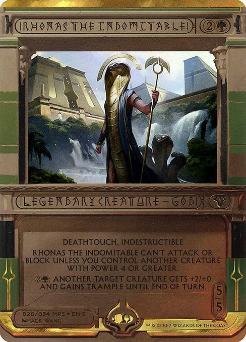 Rhonas the Indomitable [Amonkhet Invocations] | Gam3 Escape