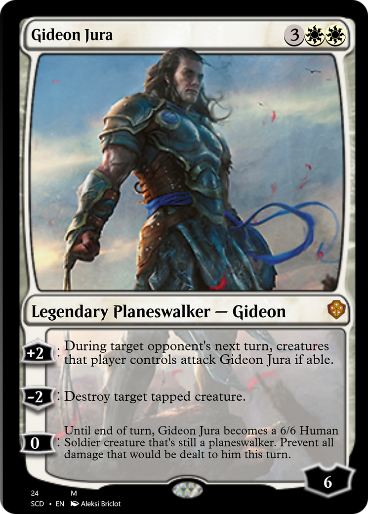 Gideon Jura [Starter Commander Decks] | Gam3 Escape