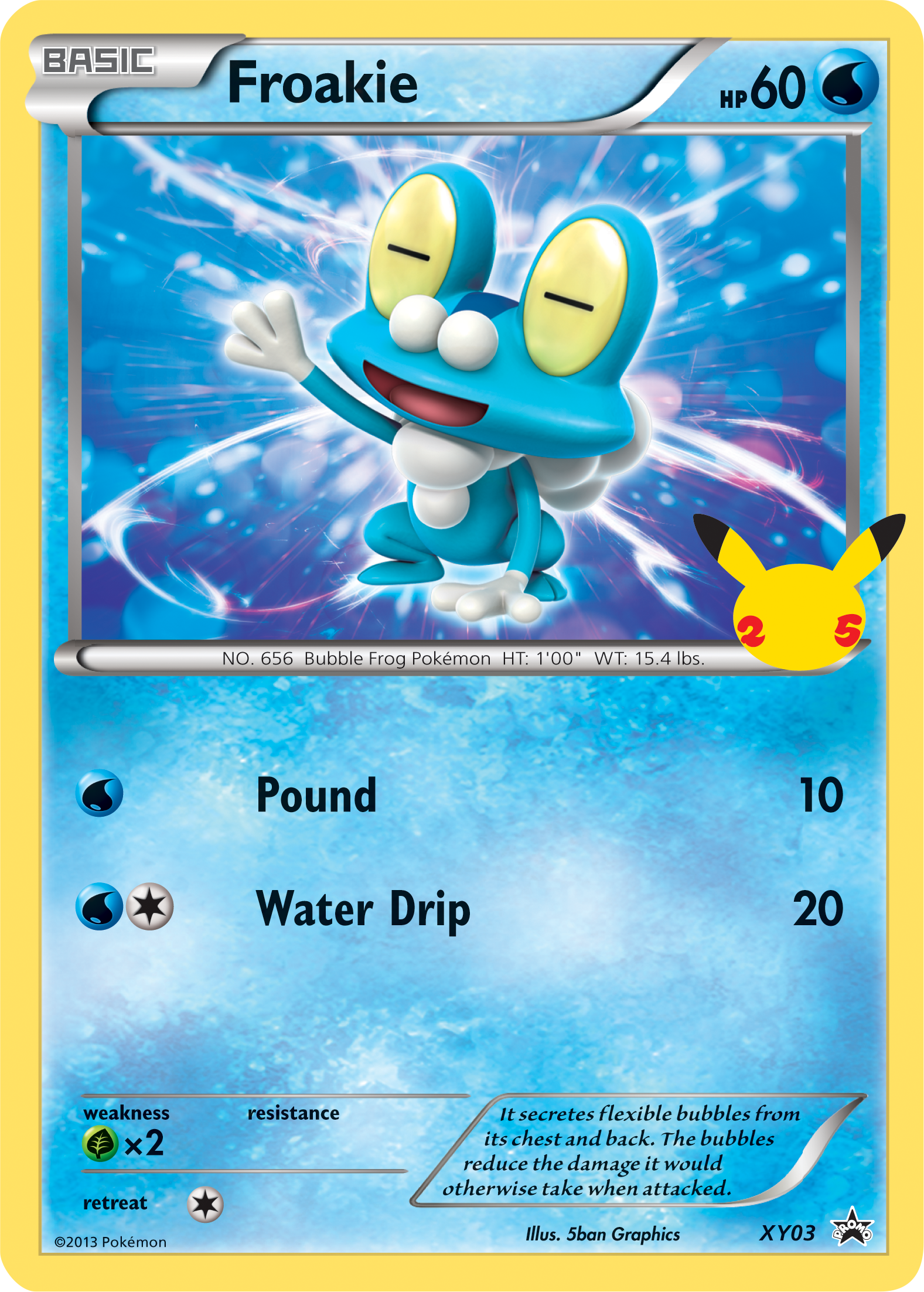 Froakie (XY03) [First Partner Pack] | Gam3 Escape