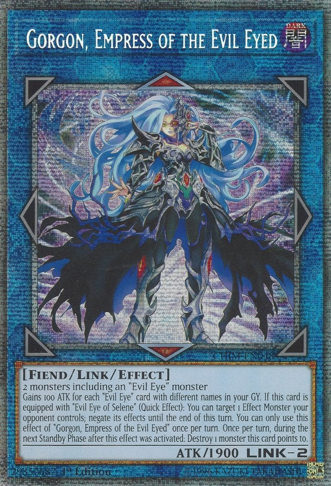 Gorgon, Empress of the Evil Eyed (Starlight Rare) [CHIM-EN048] Starlight Rare | Gam3 Escape