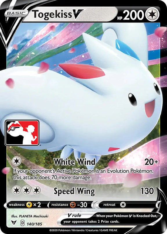 Togekiss V (140/185) [Prize Pack Series One] | Gam3 Escape